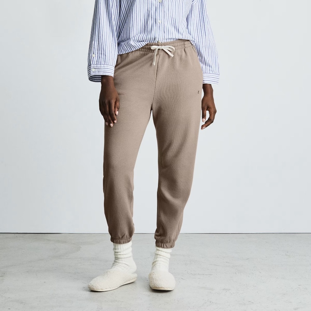 Everlane Women's track jogger in burnt sugar Size Small